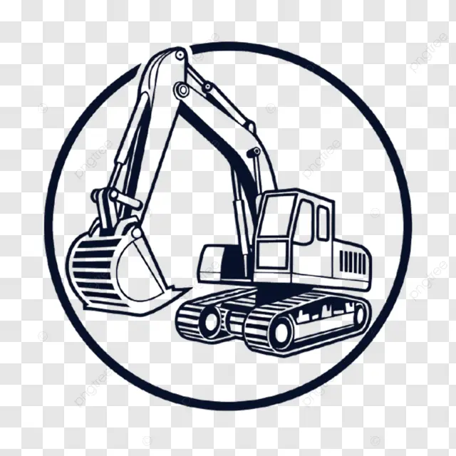pngtree-flat-style-excavator-icon-vector-graphics-for-creative-designers-png-image_16745951